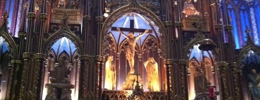 Notre-Dame Basilica of Montréal is one of Sightseeing in Montreal!.