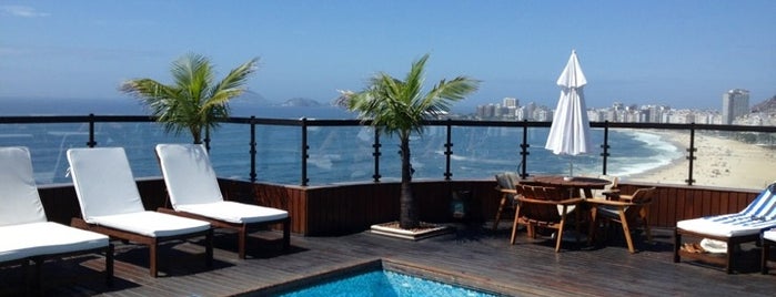 PortoBay Rio Internacional Hotel is one of Tempat yang Disukai Brian.