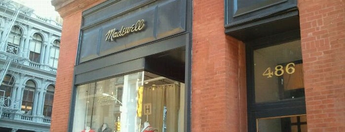 Madewell is one of Guide to New York City.
