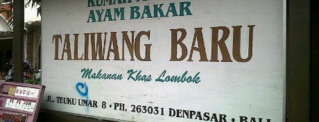 RM Ayam Bakar Taliwang is one of Bali - Denpasar.
