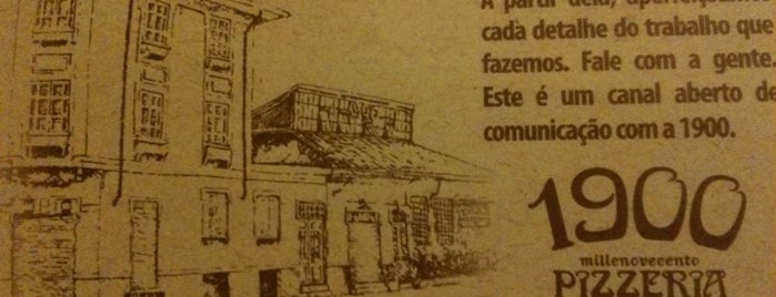 1900 Pizzeria is one of Comendo com Prazer em SP.