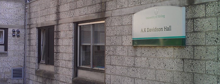 Alexander Kerr Davidson (AKD) Hall is one of Must-visit College Dorms in Stirling.