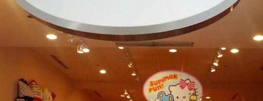 Sanrio is one of shops.