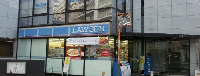 Lawson is one of 渋谷コンビニ.