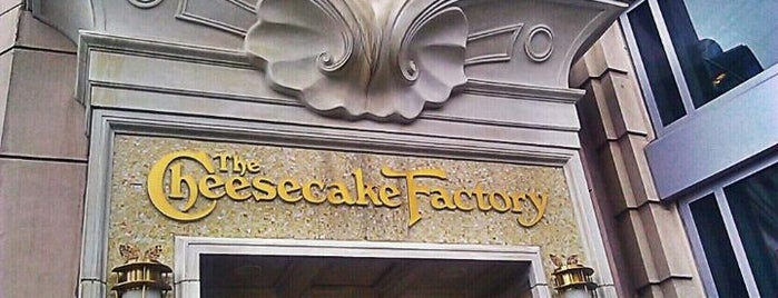The Cheesecake Factory is one of Boston, MA  USA.