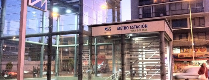 Metro Valparaíso - Estación Viña del Mar is one of Juan María'nın Beğendiği Mekanlar.