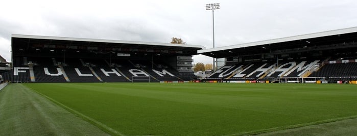 Craven Cottage is one of Stadiums visited.