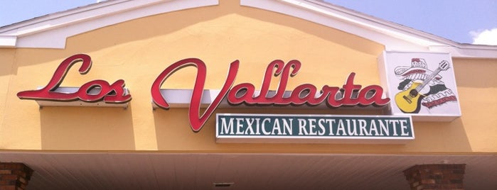 Los Vallarta Mexican Restaurant is one of Tempat yang Disukai Kimmie.