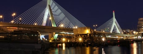 Leonard P. Zakim Bunker Hill Memorial Bridge is one of IWalked Boston's West End (Self-guided tour).