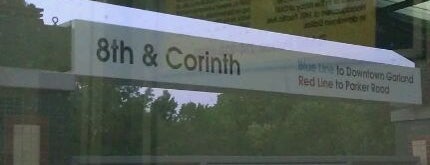 8th & Corinth Station (DART Rail) is one of DART Blue Line.