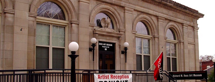 Ross Art Museum is one of Ohio Art Museums.
