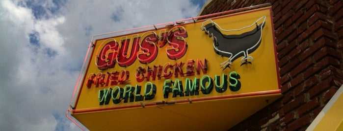 Gus's World Famous Fried Chicken is one of Must visits in Memphis.