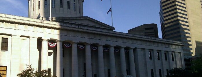 Ohio Statehouse is one of The Crowe Footsteps.