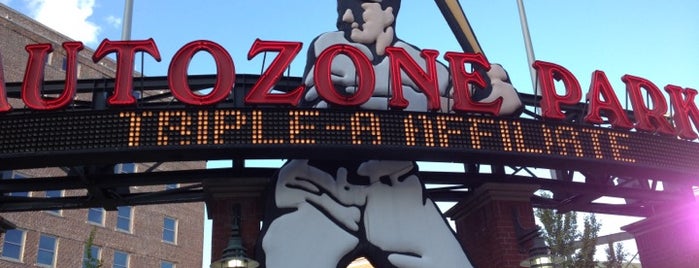 AutoZone Park is one of Don's Saved Places.