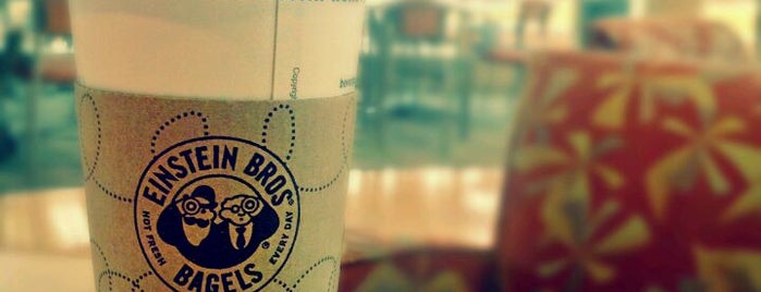 Einstein Bros Bagels is one of Carolina’s Liked Places.
