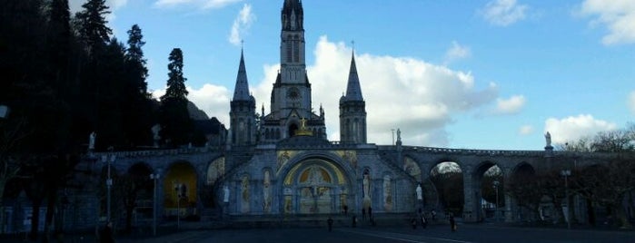 Lourdes is one of France.