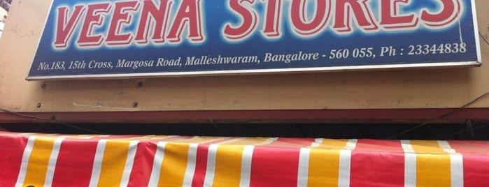 Veena Stores is one of Bangalore To-Do - True-Blue Food Trail.