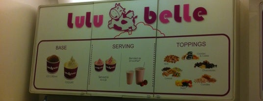 Lulu Belle is one of Uber Yogurt.