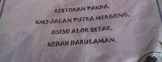 Restoran Pak Da is one of Makan @ Utara #10.