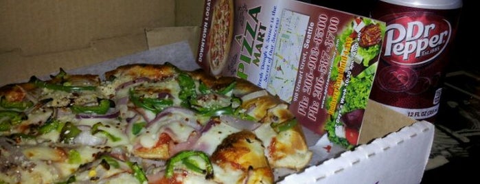 A Pizza Mart is one of dan's Seattle fud picks.