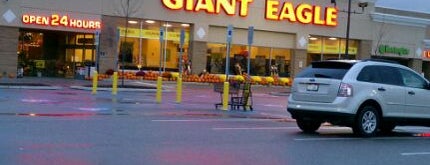 Giant Eagle Supermarket is one of stores.
