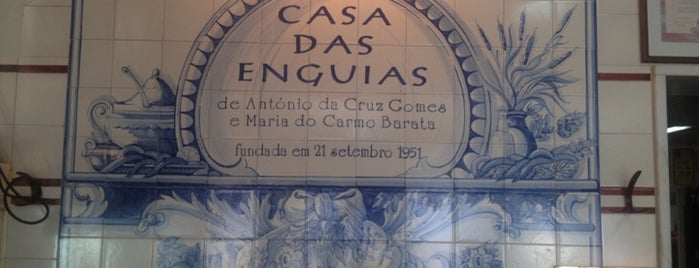 Casa das Enguias is one of Restaurants in Portugal.