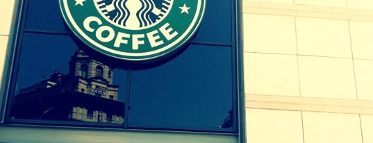 Starbucks is one of Starbucks_fuel up! :P.