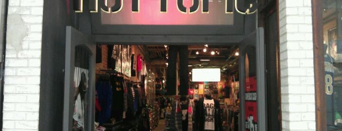 Hot Topic is one of Places.