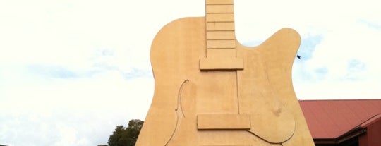 The Big Golden Guitar is one of Big Things.