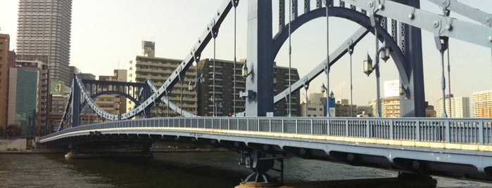 Kiyosu Bridge is one of 隅田川の橋.