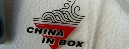 China in Box is one of Caio 님이 좋아한 장소.