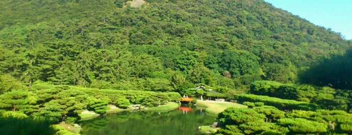 Ritsurin Garden is one of 日本の歴史公園100選 西日本.