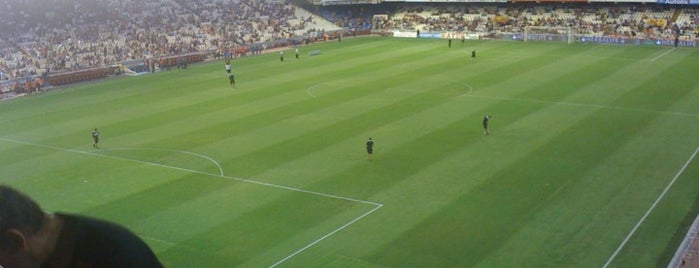 Estadio de Mestalla is one of All-time favorites in Spain.