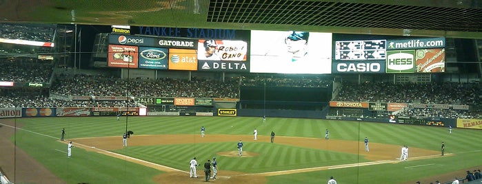 Yankee Stadium is one of Baseball.