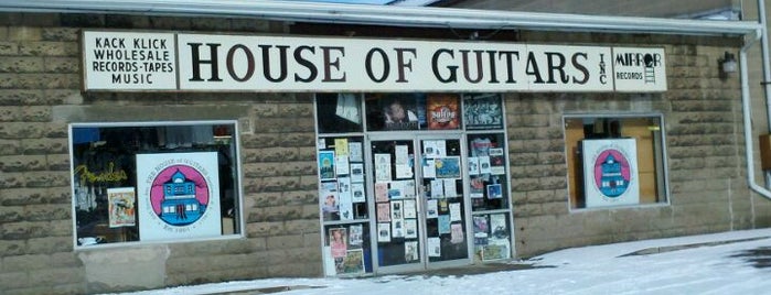 House of Guitars is one of The Best Spots In Rochester, NY.