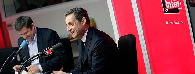 France Inter is one of Nicolas Sarkozy.