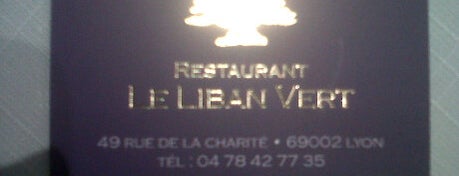 Le Liban Vert is one of Lyon.
