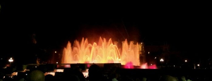 Magic Fountain of Montjuïc is one of BCN musts!.