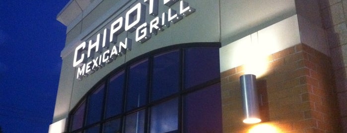 Chipotle Mexican Grill is one of Dinner.