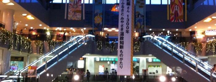 Miyazaki Bougainvillea Airport (KMI) is one of 宮崎.