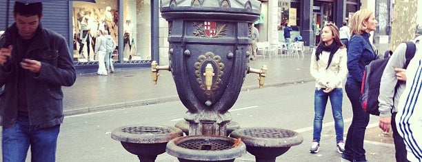 Font de Canaletes is one of Barcelona <3.