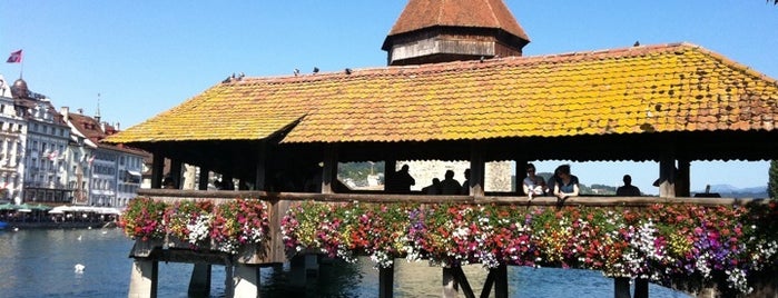 Kapellbrücke is one of Discover Lucerne.