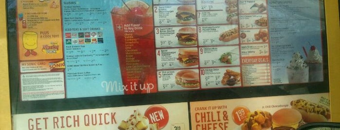 Sonic Drive-In is one of Food faves!.
