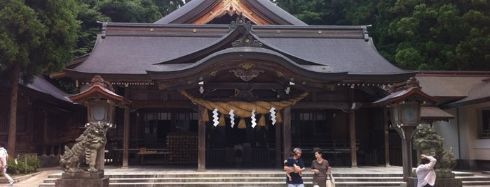 Shirayama Hime Jinja Shrine is one of 諸国一宮.