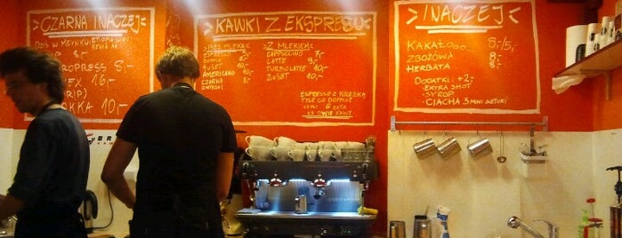 Brisman Kawowy Bar is one of Speciality Coffee Poland.