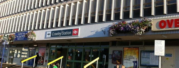 Crawley Railway Station (CRW) is one of places.