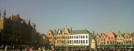 Piazza del Mercato is one of Brugge #4sqCities Bruges Belgium.
