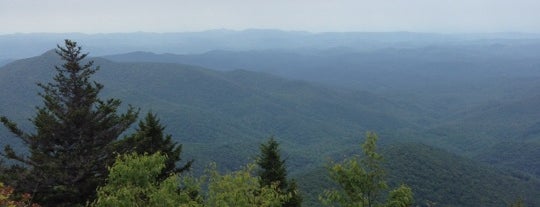 Devil's Courthouse is one of Along the Blue Ridge Parkway.