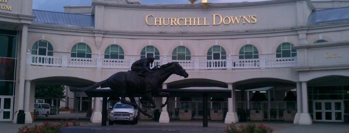 Churchill Downs is one of Louisville.