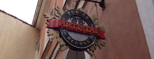 Artistai, live music pub is one of adamoremusic's Saved Places.